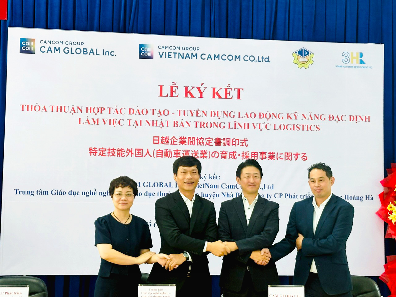 CAM Global ký kết thỏa thuận việc đào tạo tuyển dụng tài xế nước ngoài có kỹ năng đặc định